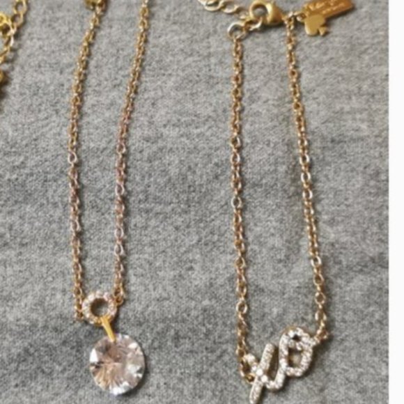 kate spade gold Metallic Xo Bracelet like new - Picture 7 of 7